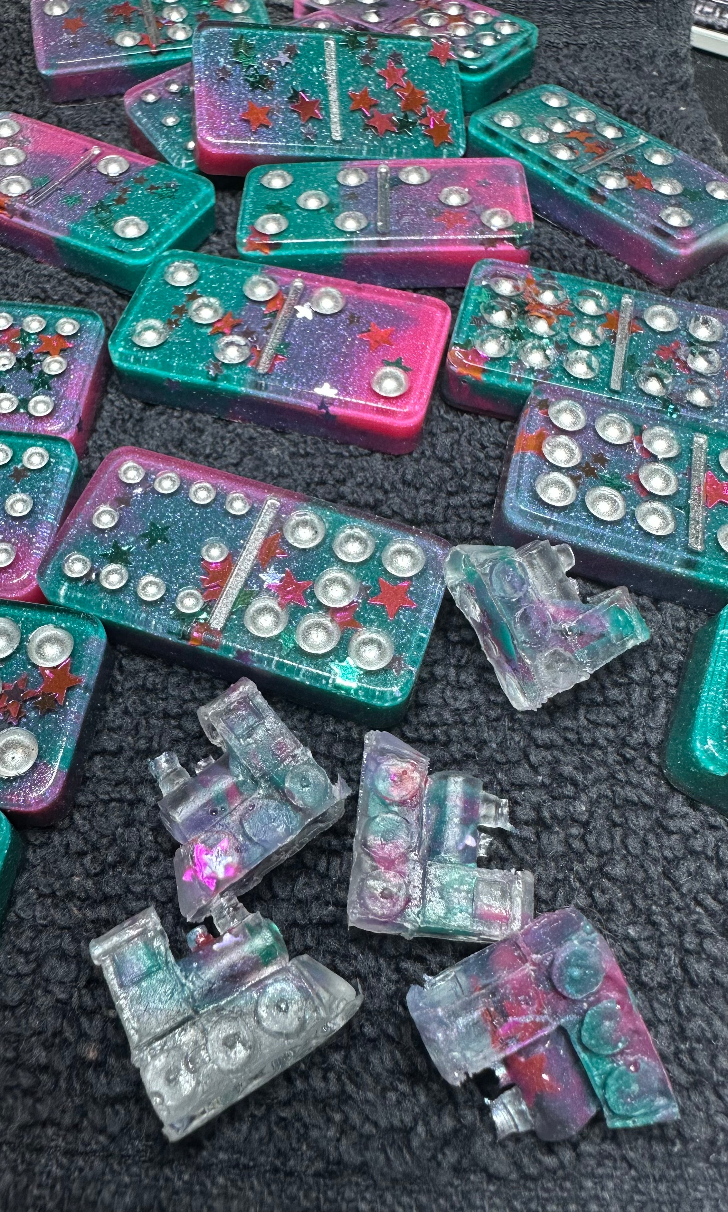 Domino Set - Double 12's - Retro stars set