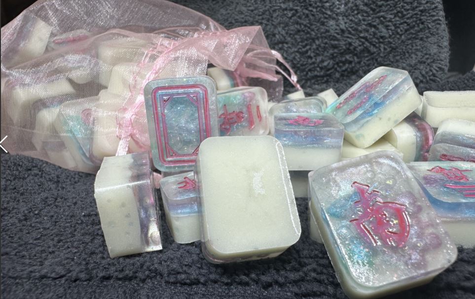 Travel Mahjong Set 70 Pieces- Mermaid Dreams