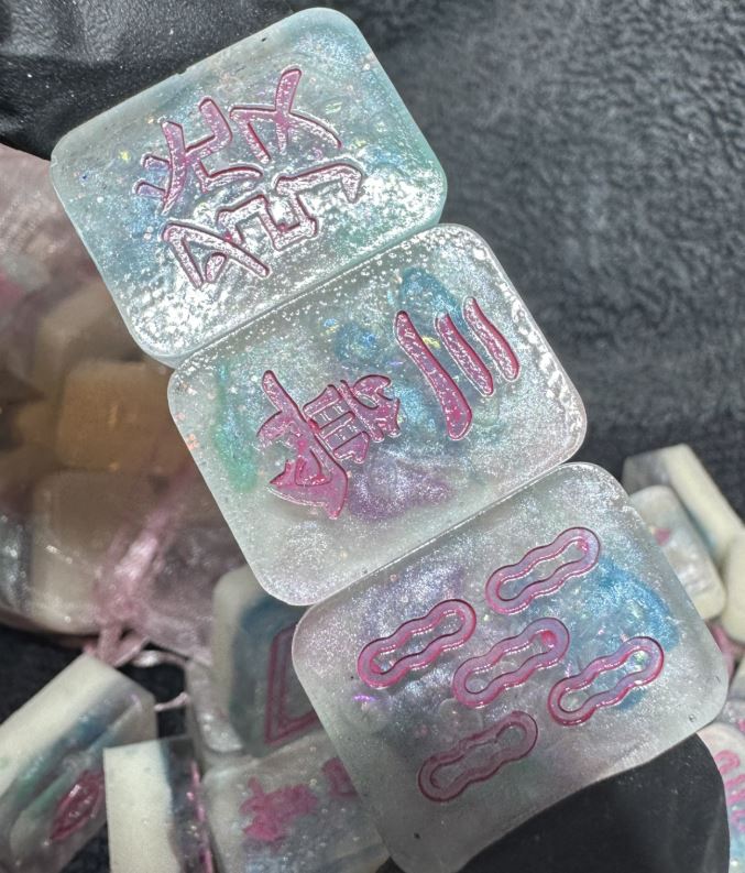 Travel Mahjong Set 70 Pieces- Mermaid Dreams