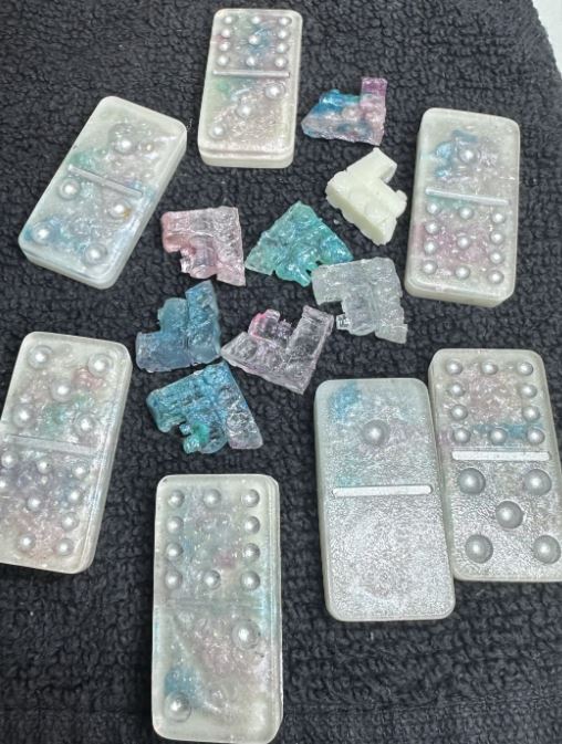Domino Set - Double 12's - Mermaid Dreams