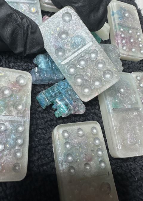 Domino Set - Double 12's - Mermaid Dreams
