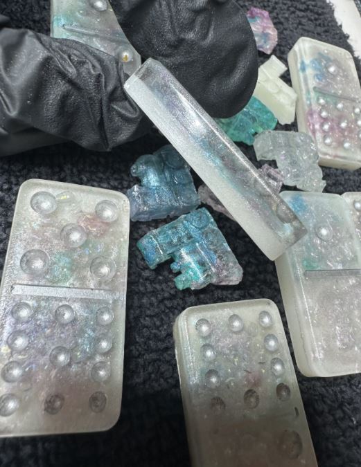 Domino Set - Double 12's - Mermaid Dreams