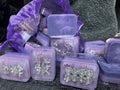 Travel Mahjong Set 70 Pieces- Purple Sakura